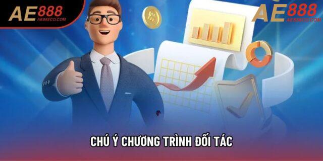 Chú ý chương trình đối tác Chú ý chương trình đối tác